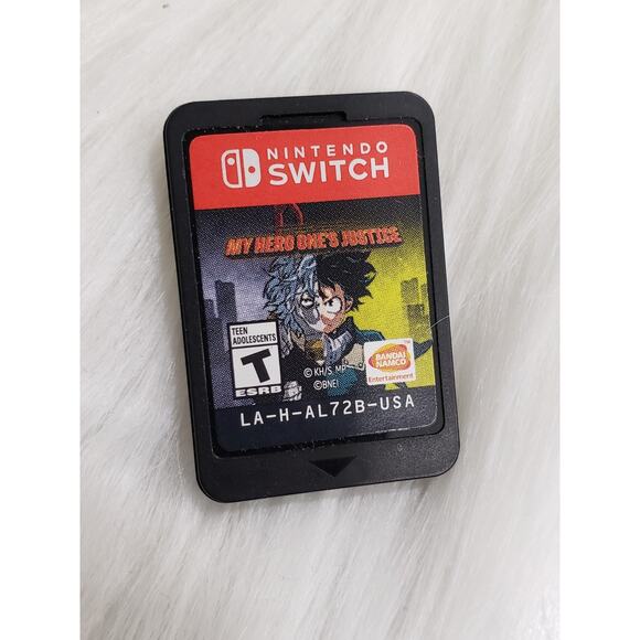 My Hero‎ One's Justice - Nintendo Switch Game Cartridge Only - Picture 1 of 2